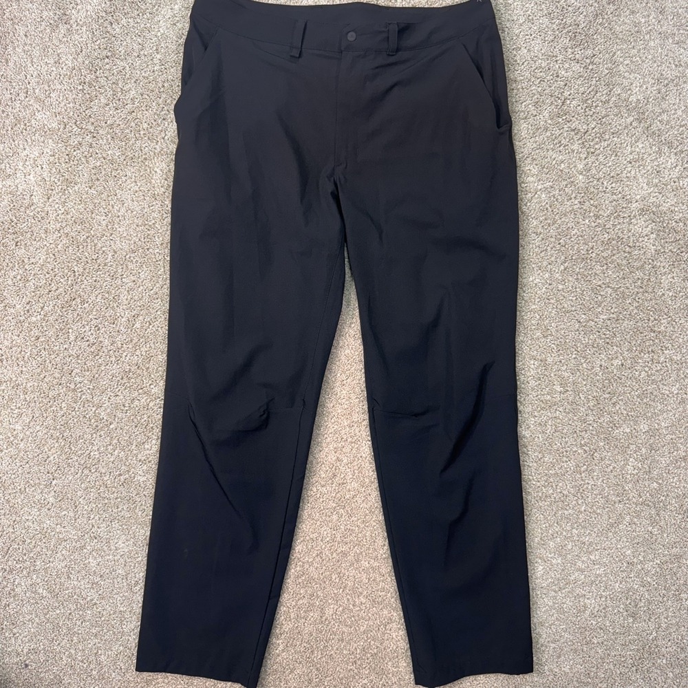 The North Face Pants Mens 36x32 Technical Chino Black Stretch EUC